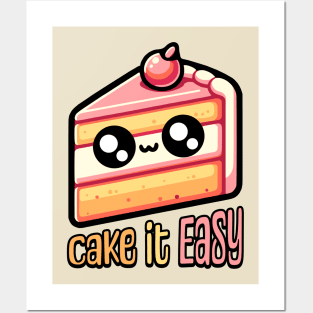 Cake It Easy! Cute Cake Pun Posters and Art